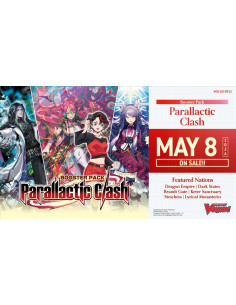 PREORDER Cardfight! Vanguard - Parallactic Clash DZ-BT13: Booster Box (16)