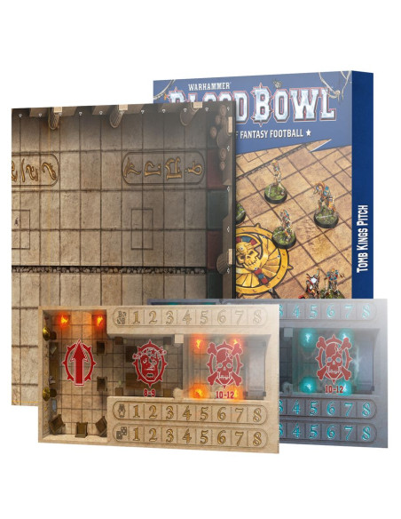 Blood Bowl: Tomb Kings Team Pitch & Dugouts