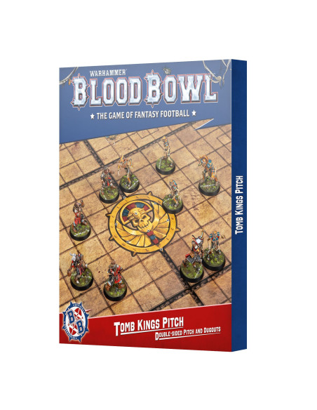 Blood Bowl: Tomb Kings Team Pitch & Dugouts