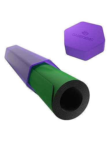Gamegenic. Tubo Porta-Tapete. Morado
