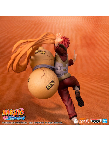 Figura Gaara. Colosseum. Naruto Shippuden. Banpresto