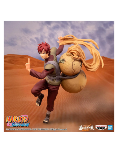 Figura Gaara. Colosseum. Naruto Shippuden. Banpresto