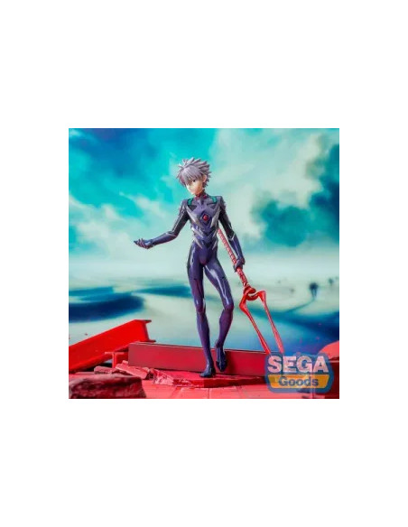 Figura Kaworu Nagisa X Spear of Longinus. Luminasta. Evangelion 3.0 + 1.0 Thrice Upon a Time