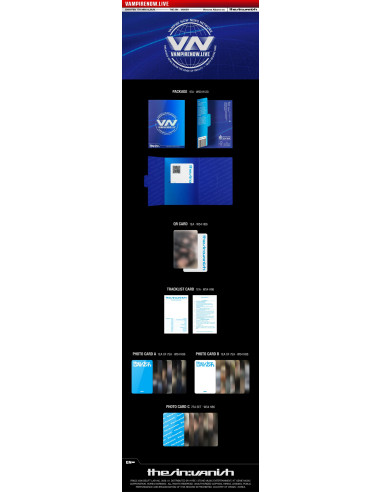 PreOrder ENHYPEN - [THE SIN : VANISH] 7th Mini Album WEVERSE