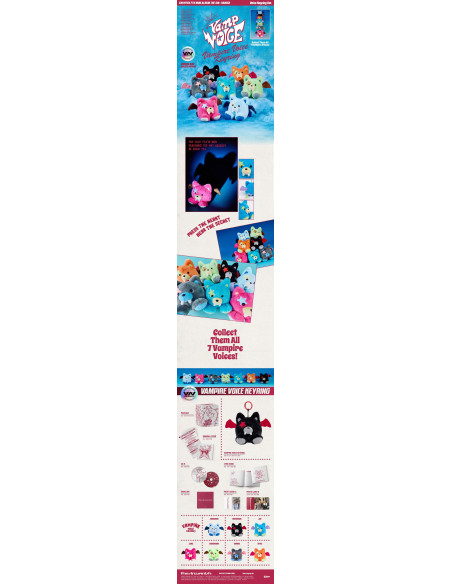 PreOrder ENHYPEN - [THE SIN : VANISH] 7th Mini Album VOICE KEYRING