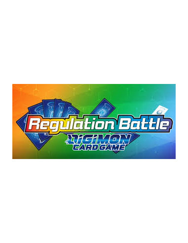 Digimon Regulation Battle Vol. 3 Sábado 4 de Octubre 11:15  - SIN RESTRICCION DE CARTAS

La entrada ha de comprarse por la pagin