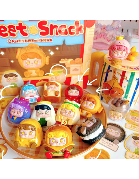 Street Snack. Series Q.kid. Blind Box