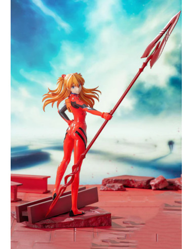 Figura Asuka Shikinami Langley. Spear Of Longinus. Evangelion 3.0+1.0 Thrice Upon A Time. Luminasta