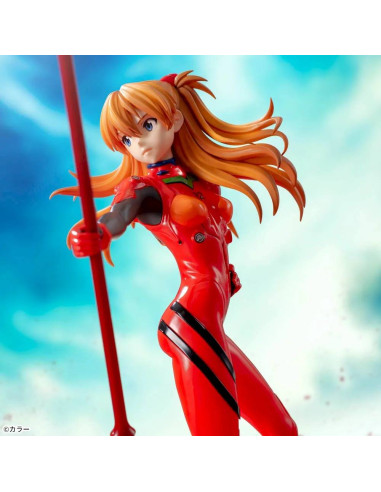 Figura Asuka Shikinami Langley. Spear Of Longinus. Evangelion 3.0+1.0 Thrice Upon A Time. Luminasta