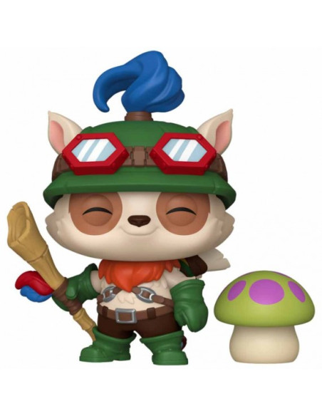 Funko Pop Teemo Whit Mushroom. League Of Legends