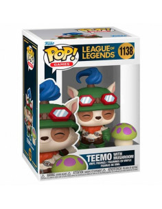 Funko Pop Teemo Whit Mushroom. League Of Legends