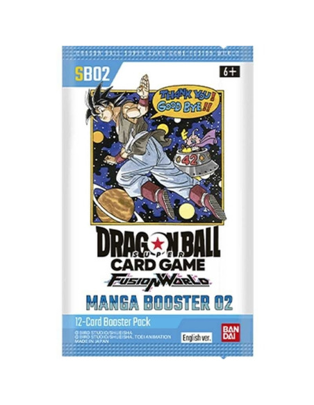 Dragon Ball Fusion Manga Booster 02 SB02. Booster Pack (12 cards)