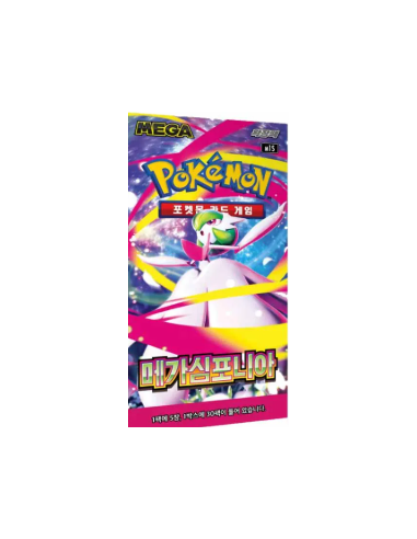Pokemon Mega Symphonia: Booster Box (5 cards) Korean (Mega Evolution)