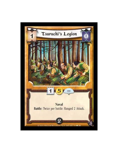 Tsuruchi's Legion  - Naval. Battle: Twice per battle: Ranged 2 Attack.