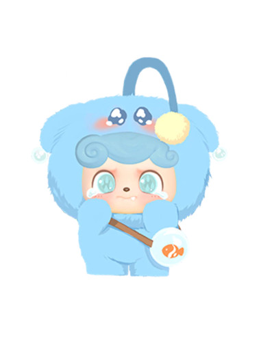 Caja sorpresa de la serie de monstruos peludos emocionales Q KID