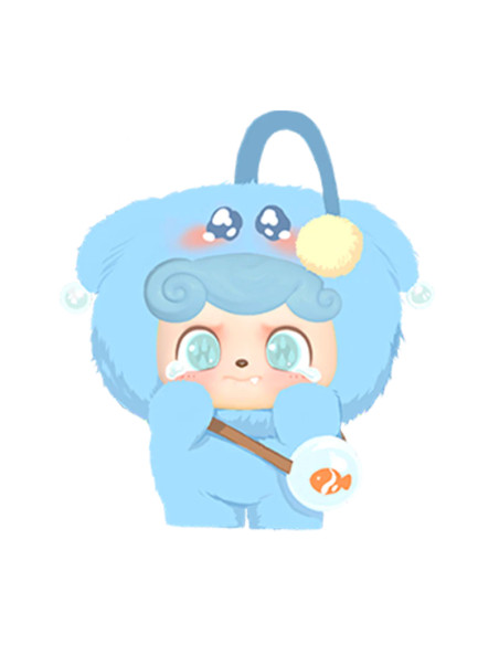 Caja sorpresa de la serie de monstruos peludos emocionales Q KID