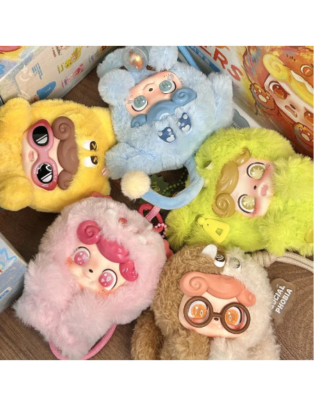 Caja sorpresa de la serie de monstruos peludos emocionales Q KID