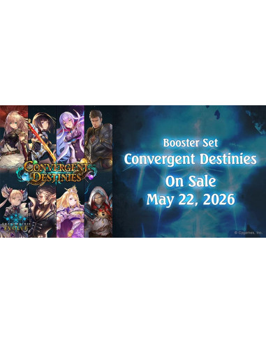 RESERVA Shadowverse Evolve - Convergent Destinies BP17: Caja de Sobres (12) Inglés