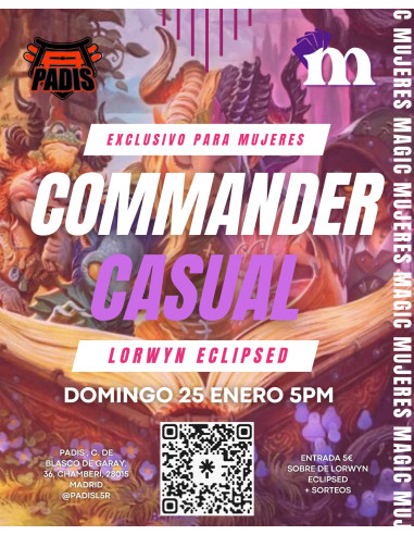 Commander Party Lorwyn Eclipsed 25/01 17:00