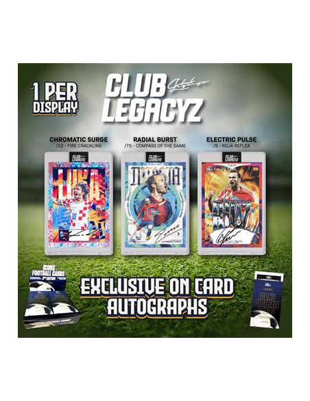 Club Legacyz Icons 2nd Edition Football Cards - EN
