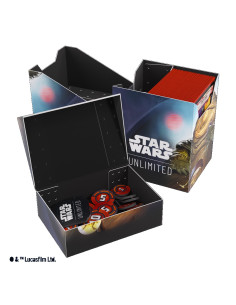 RESERVA Star Wars Unlimited - Una Época sin Ley: Leia Organa / Jabba the Hutt Soft Crate 2