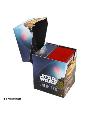 RESERVA Star Wars Unlimited - Una Época sin Ley: Leia Organa / Jabba the Hutt Soft Crate