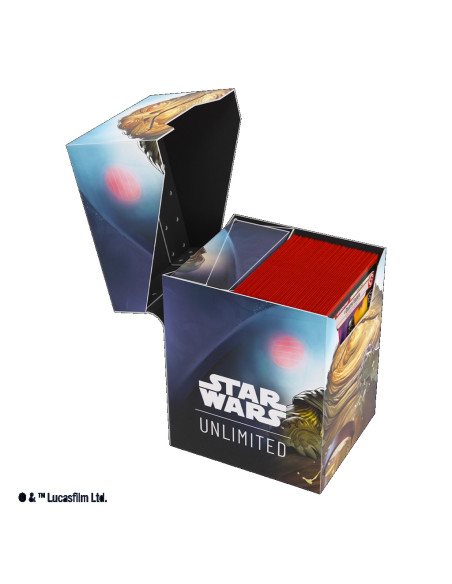 RESERVA Star Wars Unlimited - Una Época sin Ley: Leia Organa / Jabba the Hutt Soft Crate