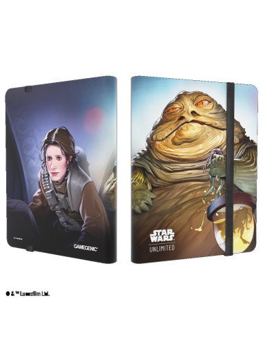 RESERVA Star Wars Unlimited - Una Época sin Ley: Leia Organa / Jabba the Hutt Álbum 18 Bolsillos
