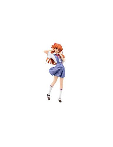 Figura. Asuka Uniform Neon Genesis Evangelion XStellar. Sega