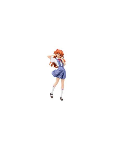 Figura. Asuka Uniform Neon Genesis Evangelion XStellar. Sega