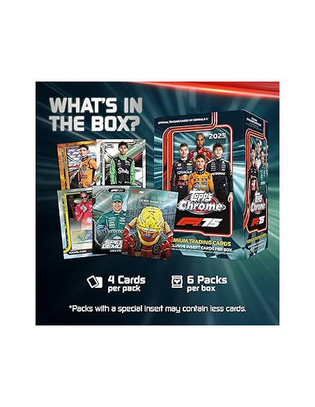 Topps Chrome 2025 Formula 1. F1