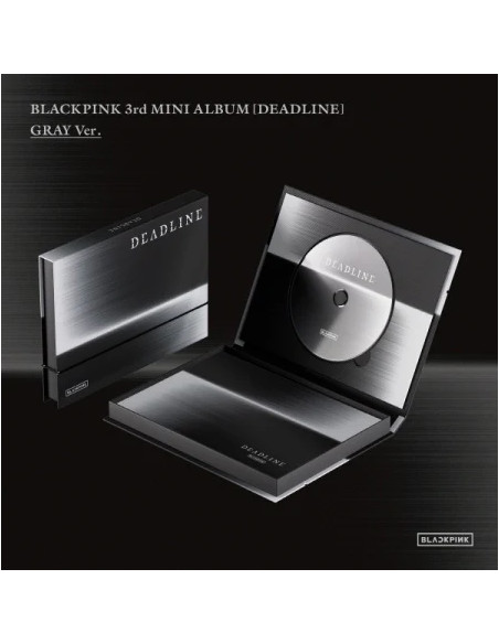 (PRE-ORDER) BLACKPINK - [DEADLINE] 3rd Mini Album GRAY Version