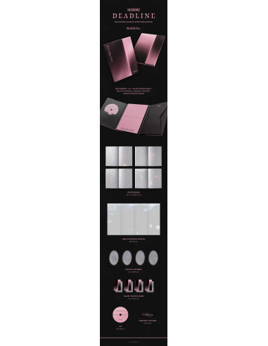 (PRE-ORDER) BLACKPINK - [DEADLINE] 3rd Mini Album BLACK/PINK Version