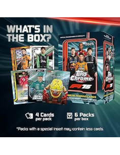 Topps Chrome 2025 Formula 1. F1 Sobre 2