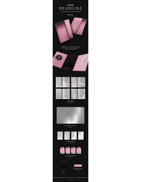 (PRE-ORDER) BLACKPINK - [DEADLINE] 3rd Mini Album BLACK/PINK Version