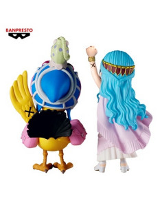 Banpresto WCF Figure. Vivi and Karoo. One Piece 2