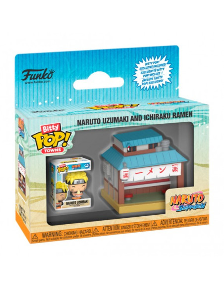 Bitty Pop Towns. Naruto y Ramen Ichiraku
