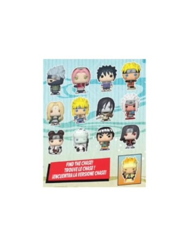 Funko Bitty Pop! Pack 4 Figuras Naruto Shippuden Series 4 CHASE