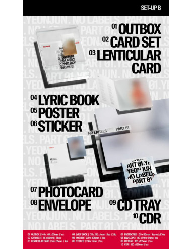 PRE-ORDER YeonJun (TXT) No Labels: Part 01. Photobook Ver.