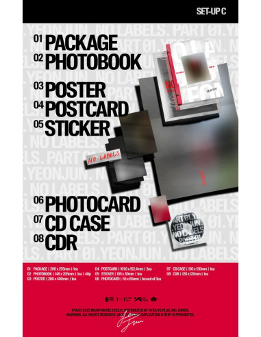 YeonJun (TXT) No Labels: Part 01. Photobook Ver.