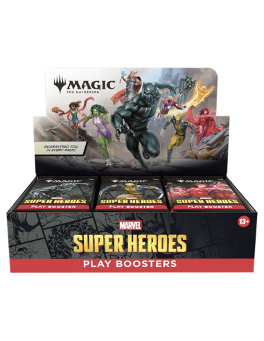 PREORDER MTG - Marvel Super Heroes: Play Booster Display (30) English