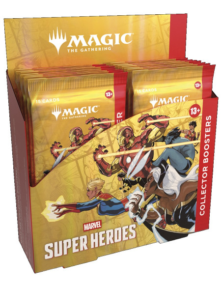 RESERVA MTG - Marvel Super Heroes: Caja de Sobres Collector (12) Inglés