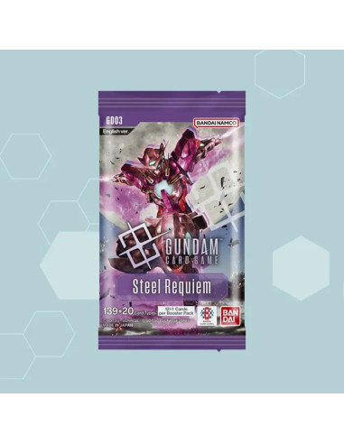 Gundam Steel Requiem GD03: Booster Box (24) English