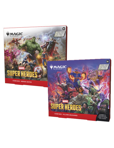 PREORDER MTG - Marvel Super Heroes: Scene Box (2 Scene) English