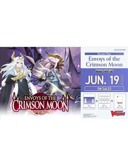 RESERVA Cardfight! Vanguard - Envoys of the Crimson Moon DZ-BT14: Sneak Preview Kit