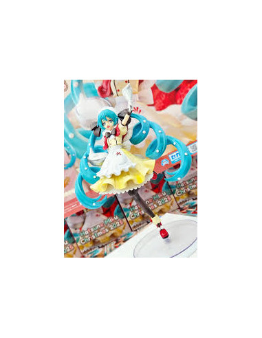 Figura Character Vocal Series 01 Hatsune Miku Christmas 2025 Estatua Luminasta PVC. Sega