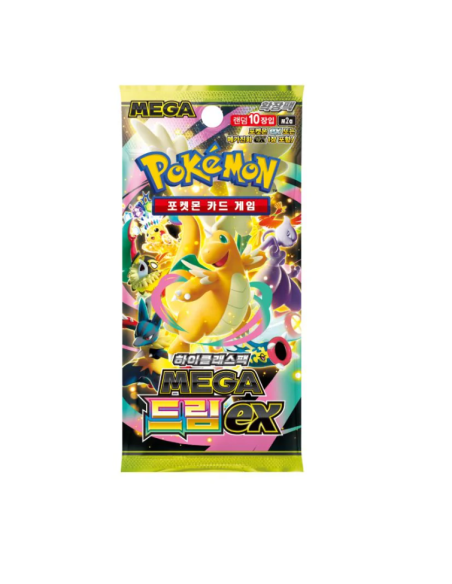 Pokemon Mega Dream EX Sobre Coreano (10 cartas)