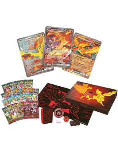 Escarlata y Púrpura 10 Rivales Predestinados: Ultra Premium Moltres EX (Ingles) 2