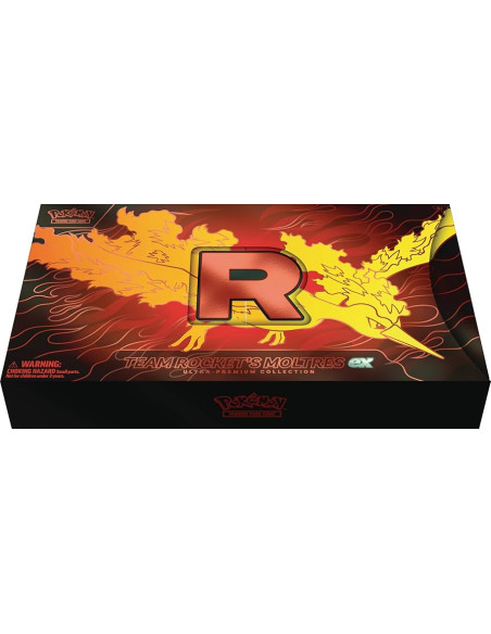 Escarlata y Púrpura 10 Rivales Predestinados: Ultra Premium Moltres EX (Ingles)