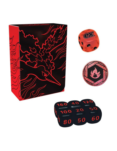 Escarlata y Púrpura 10 Rivales Predestinados: Ultra Premium Moltres EX (Ingles)